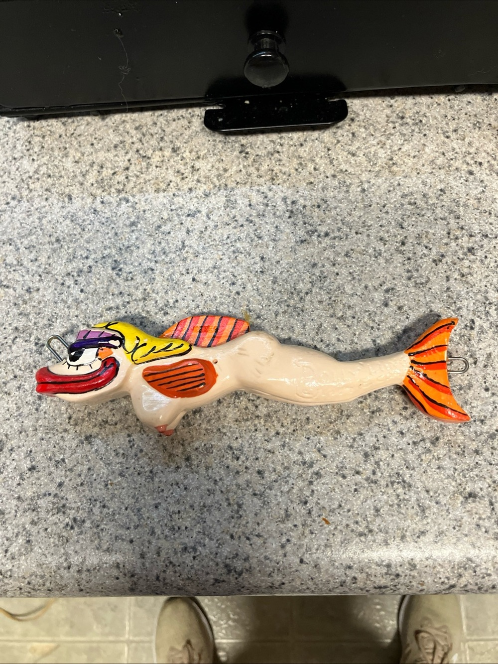 Hand-Painted Tacky Tackle Novelty Dolly Parton fishing lure